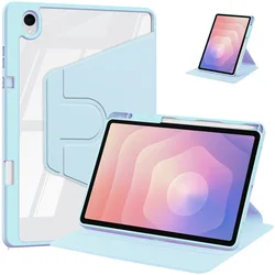 Acrylic 360° Rotating Stand Tablet Case - Tab S11 2025 11 inch (Sky blue)