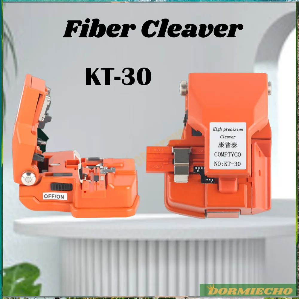 Hot Sale Kt-30 Fiber Cleaver With Case Suitable For Use In Fiber Fusion Splicer High Precision Optical Cutting Knife Free Ship