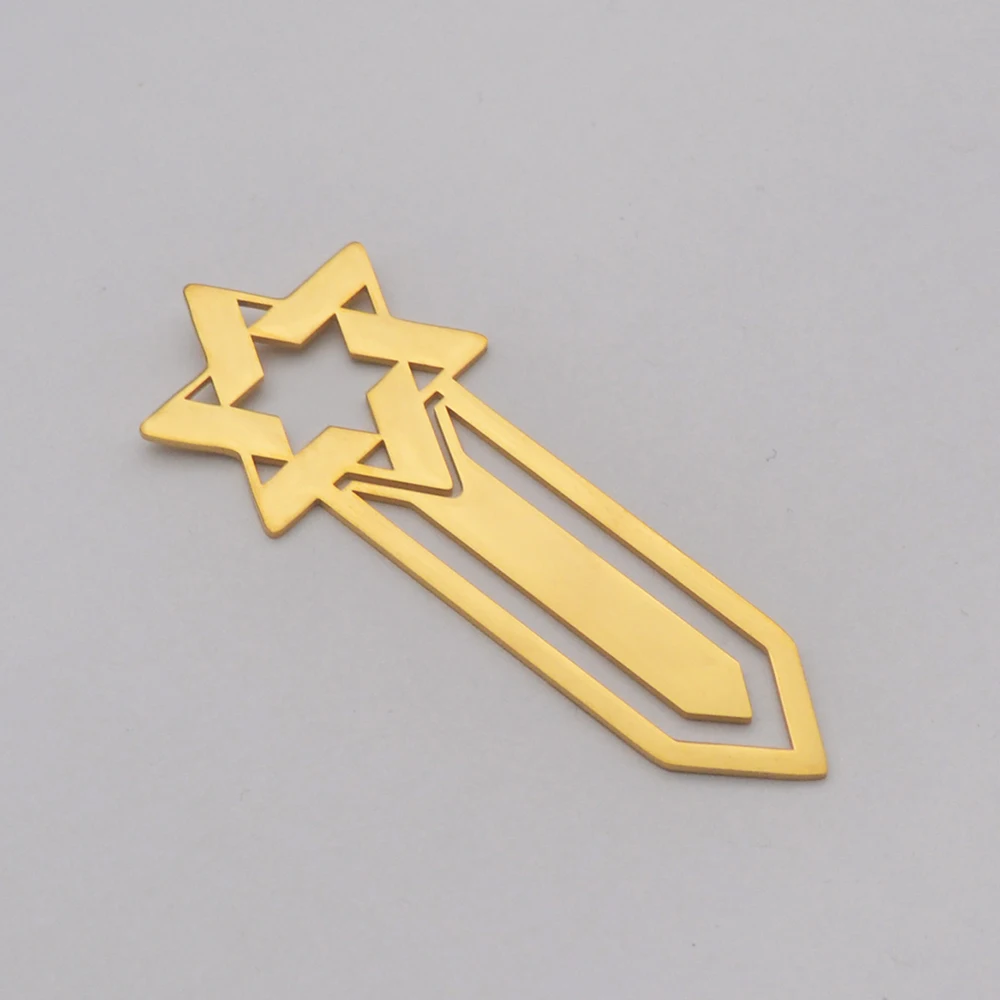 of new stainless steel bookmarks for teachers, students, David Star bookmarks, gifts for wedding guests, learning gift