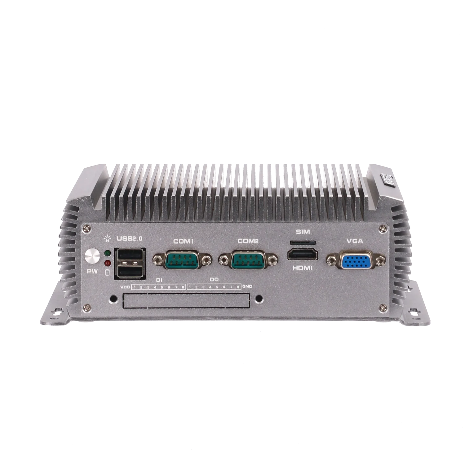 POE Fanless Mini PC Server Intel Celeron N5095 i255V 2.5G LANs HDMI VGA COM  Industrial ITX Computador Windows 10 Pro 3G/4G WiFi