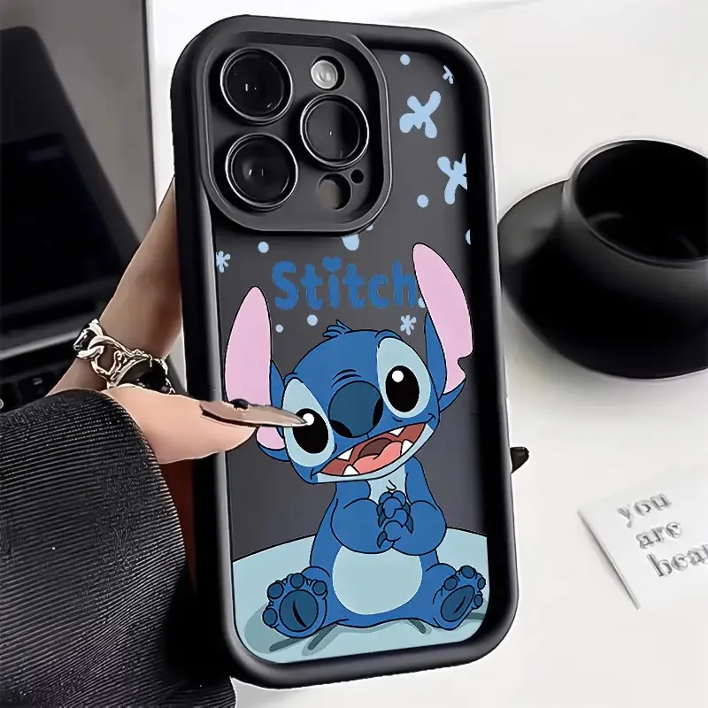 Stitch Happy Cute Phone Case For iPhone 4