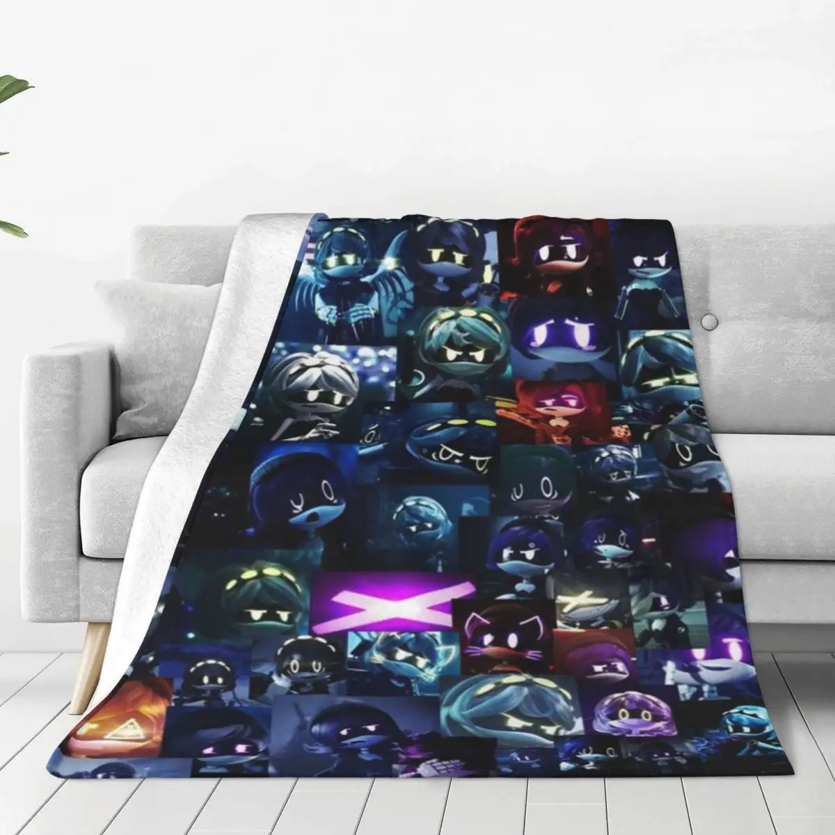 

Murder Drones N And Uzi Blanket Coral Fleece Plush Spring/Autumn Breathable Lightweight Throw Blankets for Sofa Office Bedspread