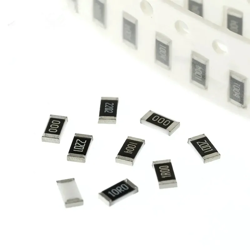 100pcs 1206 1% SMD resistor 1/4W 1.05K 1.15K 1.4K 2.1K 2.49K 2.8K 4.99K 6.04K 12.4K 21K 24.9K 28K 34K 49.9K 61.9K 90.9K ohm