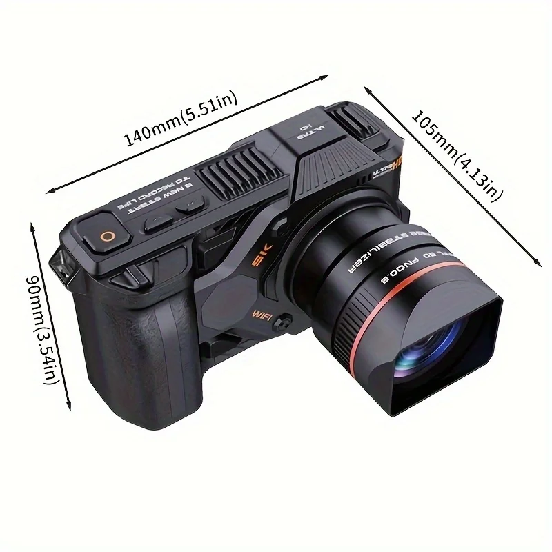 NVC200 HD 5K Digital Night Vision 50X Digital Zoom Camera Full Color Night Vision Camera suitable for camping