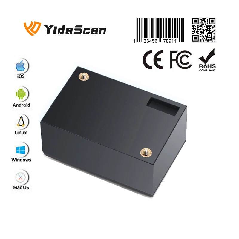 Módulo Pequeno 1d 2d do Varredor do Código de Barras do Oem de Yidascan Es20 Es22 qr Leitor de Código de Barras Motor de Varredura Usb Tudo em um na Tabuleta Móvel Pda - Imagem 5
