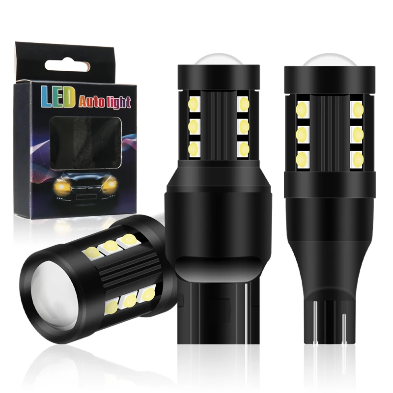 

2 шт. P21W Ba15S 1156 светодиодный фонасветильник Canbus 12 в 6000K белый 3030SMD 15 светодисветодиодный супер яркий T15 W16W автомобильный фонарь заднего хода