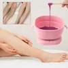 Portable Silicone Wax Warmer 400ml Foldable Wax Heater for Hair Removal Wax Pot SPA Body Epilator Electric Hot Waxing Machine 3