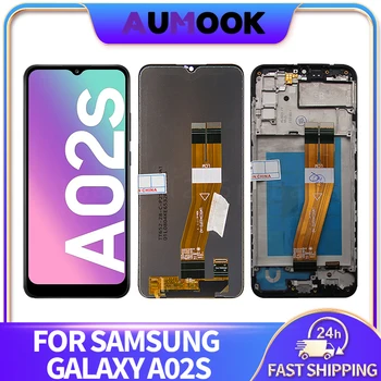 Pour Samsung Galaxy A02s A025 LCD écran tactile numériseur panneau d’assemblage téléphone LCD écran de remplacement pièces de réparation