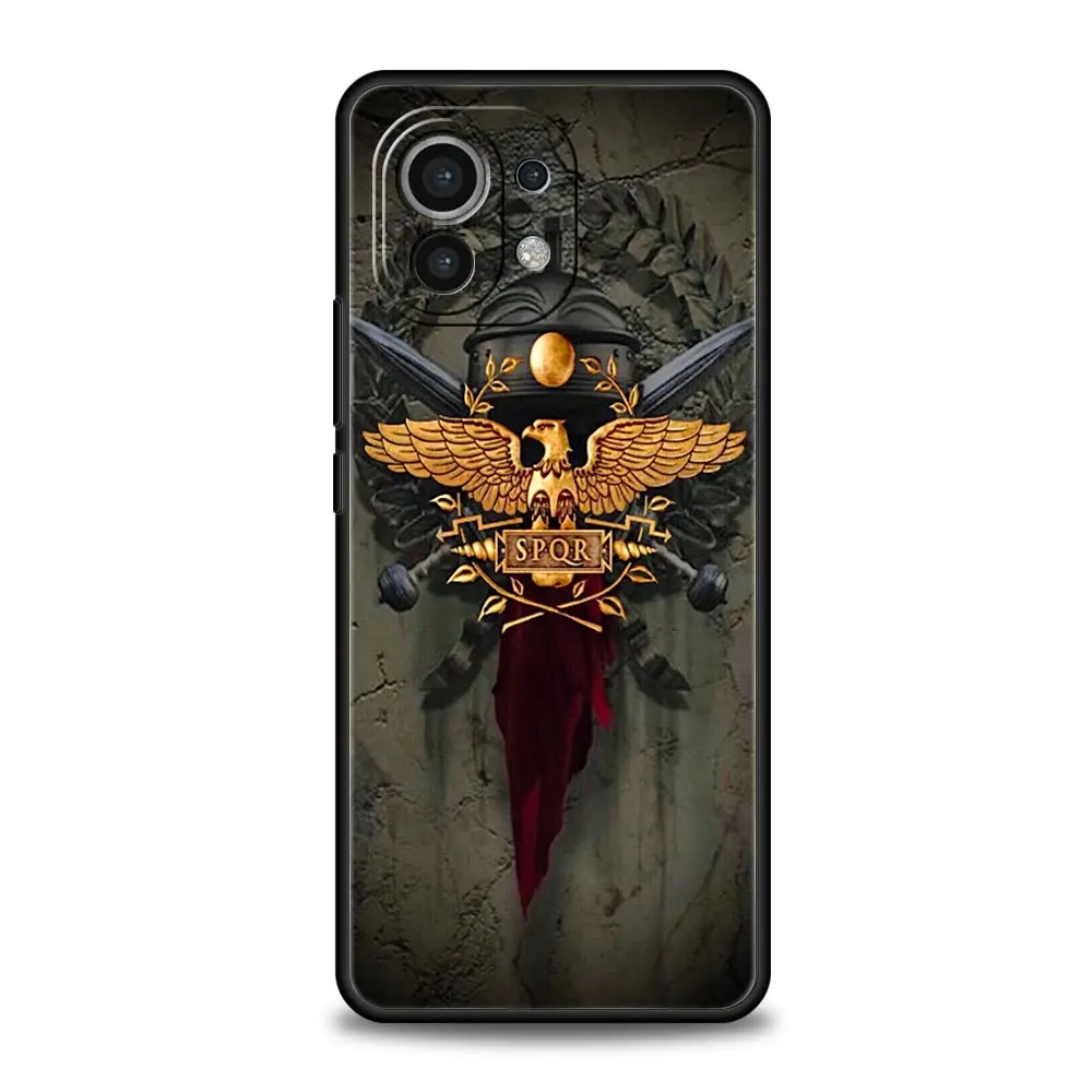 Roman Empire Emblem Soft Phone Case Cover