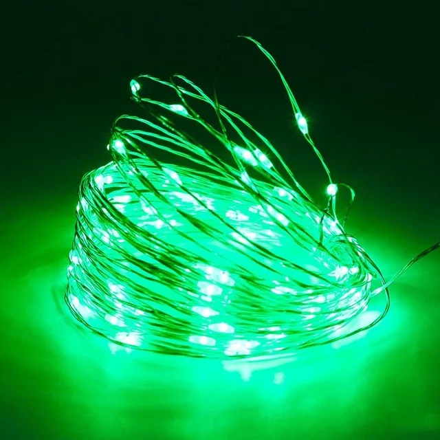 thumbnail image 1 of Guirnalda de luces para cortina para habitación, decoración de luces para el día de San Valentín, cortinas de boda para el hogar, luces LED de hadas, 1 of 5