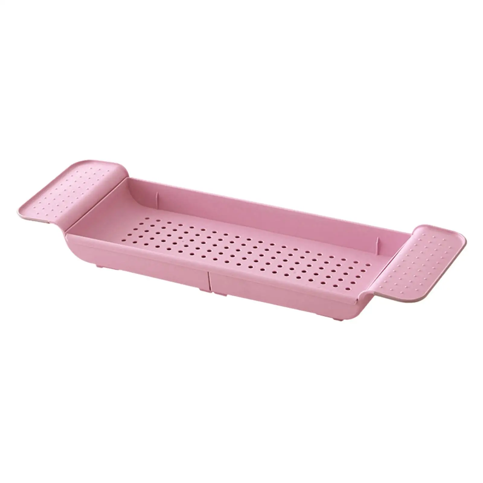 Expandable Bathtub Shelf, Bathtub Caddy, Adjustable Caddy Tray, Storage Rack, Multifunctional Organizer