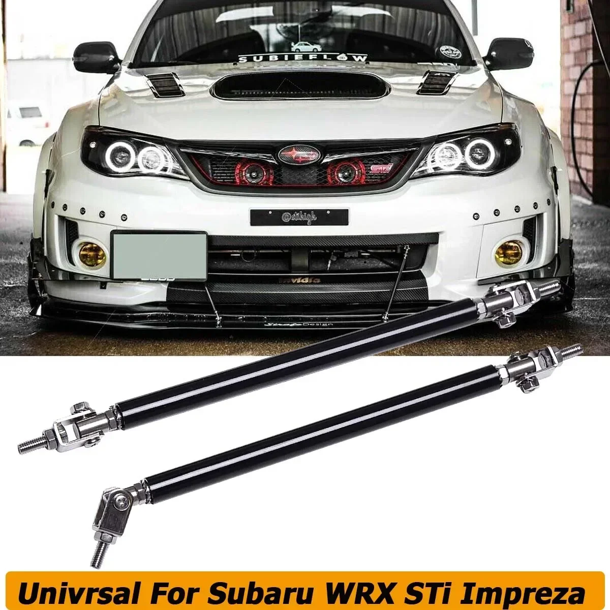 インプレッサWRX フロントバンパー インプレッサ WRX STi (gvb，grb) フロントバンパー STiリップ