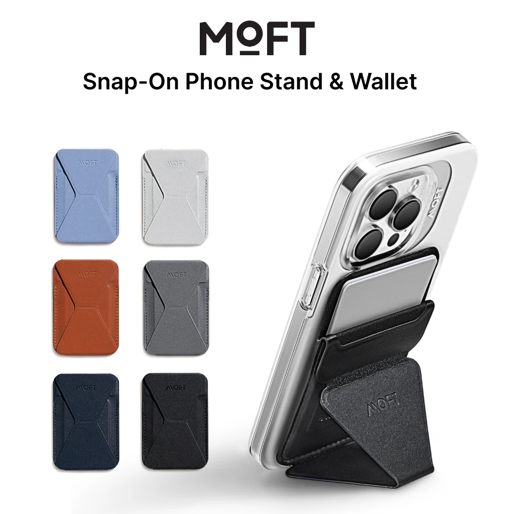 New Original Magnetic Wallet Stand for iPhone 15/14/13/12 Series Compatible Phone Stand with 3 Viewing Angles