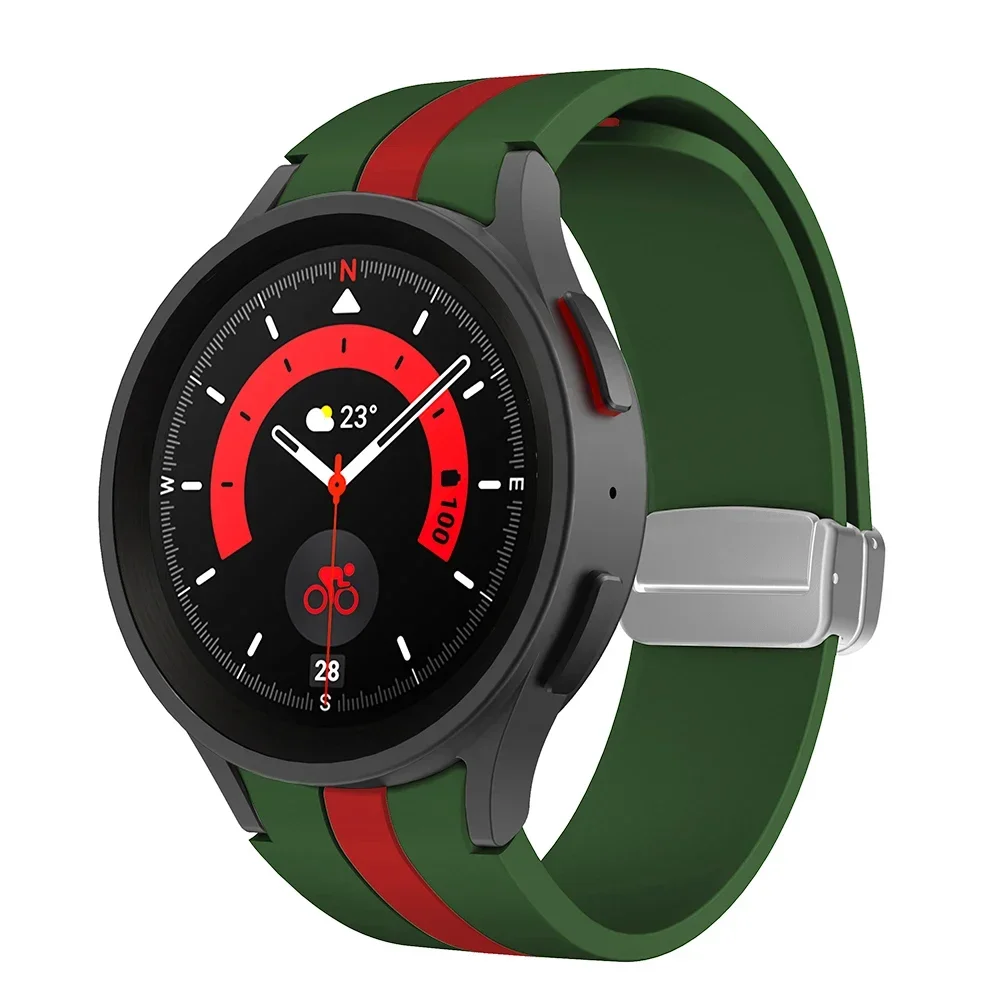 Magnetic Buckle Silicone Strap