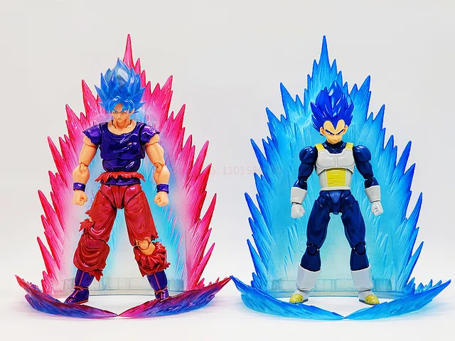 Dragon Ball SHF Super Saiyan 2 Soul Limit Super Blue Realm King Fist Goku  Anime Action Figure Brinquedos Toy Model Collection - AliExpress