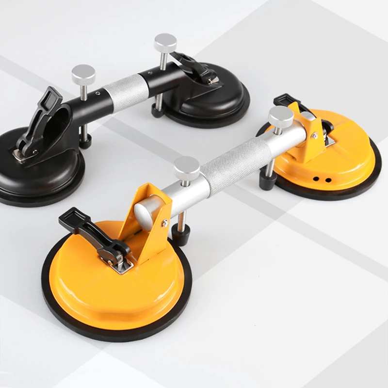 

Glass Tile Lifting Vacuum Suction Cup Aluminum Alloy Lifter Fixed Stone Seam Setter Seamless Installation Floor Tile Tools