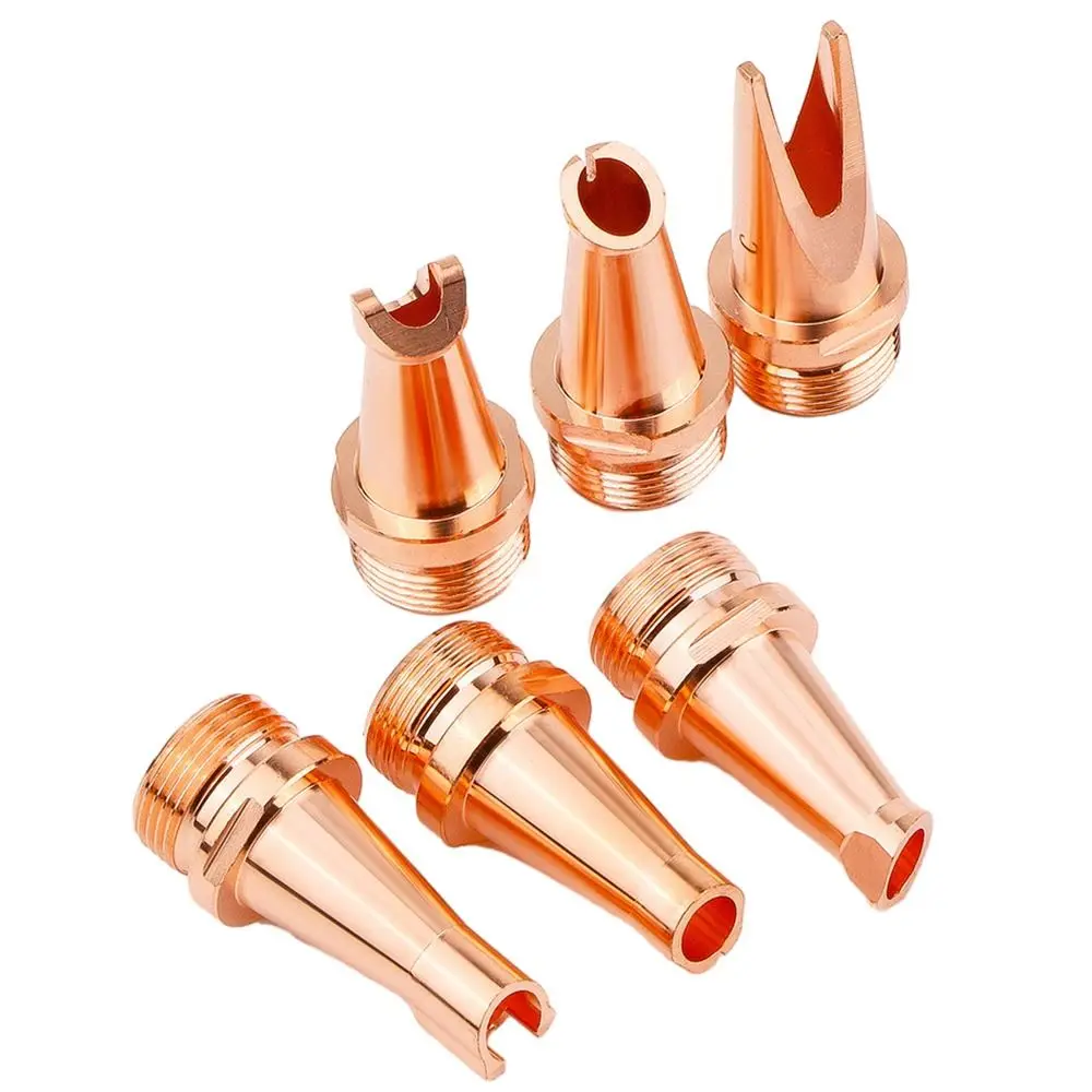 M16 CQWY Laser Welding Nozzle Handheld Laser Nozzle Red Copper Welding Torch Replacement Accessories