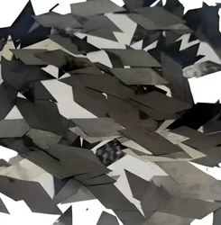 Premium Chopped Wire Forged Cut Filament - Diamond Shaped Flakes (Available in 100g and 300g) - 200g (Diamond Shaped)