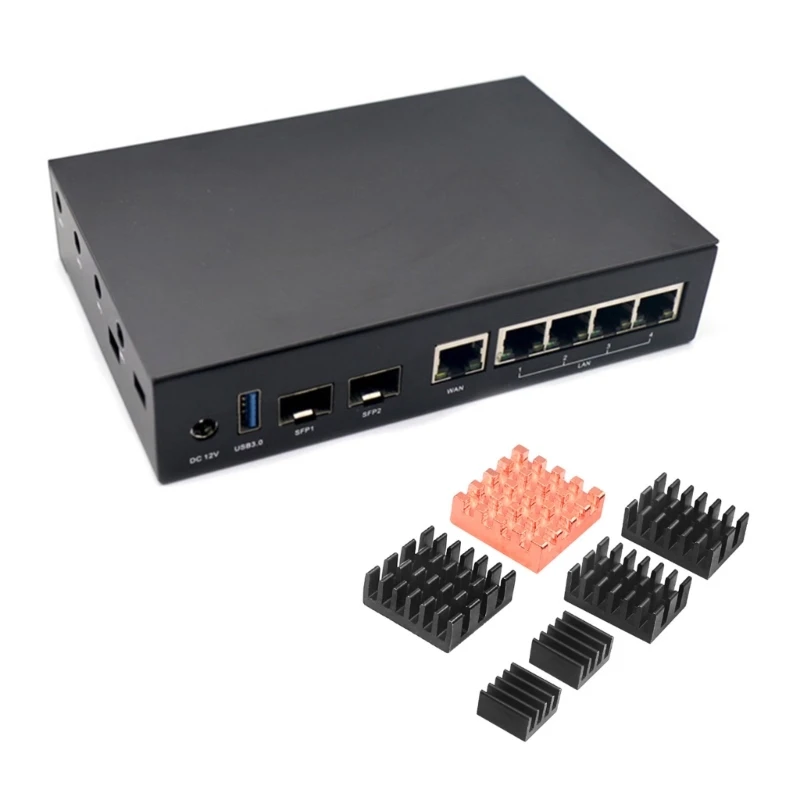 

Metal Cover with Enhanced Heat Dissipation for Banana BPI-R3 Board