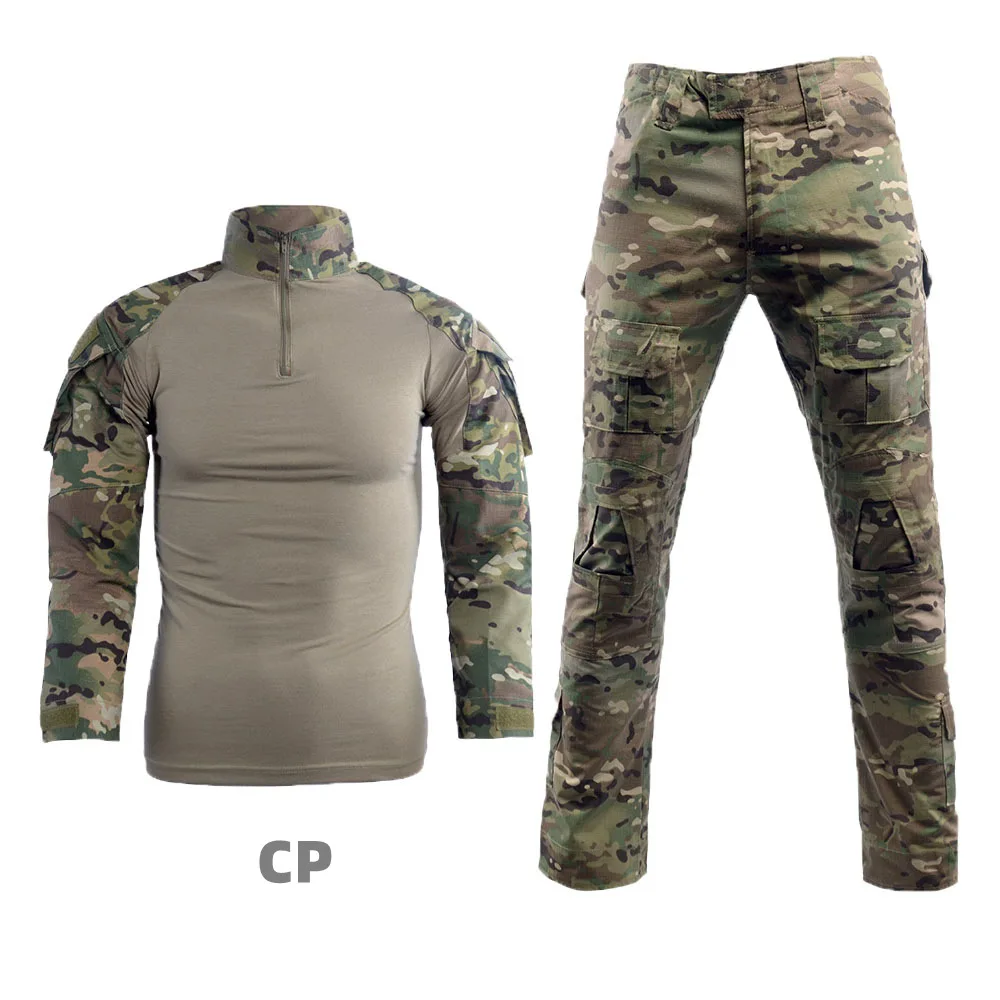 G2 Combat Uniform Tactical Suit Multicam Camouflage Field Airsoft Training Work Clothes Outdoor Hunting Shirt Pants Ghillie Suit
