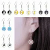 Drop Earrings Stainless Steel 12MM Diffuser Locket Aromatherapy Essential Oil Perfume Pendants Dangle Earrings Jewelry 1