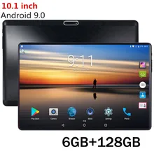 New Tablet Android 9.0 Octa Core Tablet Pc 6GB RAM 128G ROM 10.1 Inch 5000mAh 4G Network Dual SIM Tablets Gifts Tablet