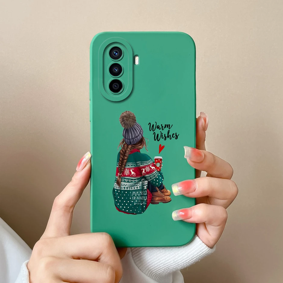 Matte Shockproof Silicone Butterfly Cartoon Back Cover