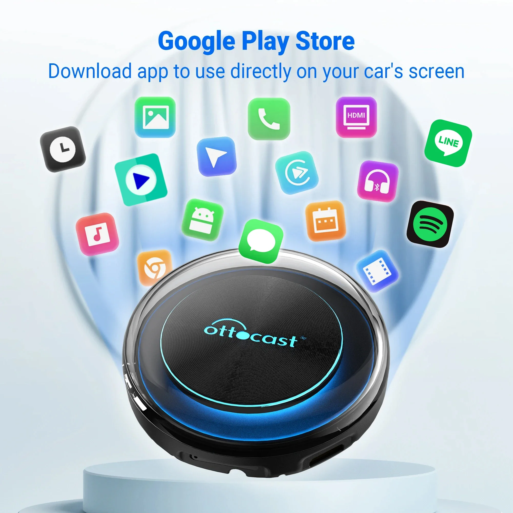 OTTOCAST PICASOU 2 ī÷ AI ڽ,  ȵ̵ ڵ ׼, HDMI , ø, Ʃ, ۿ 