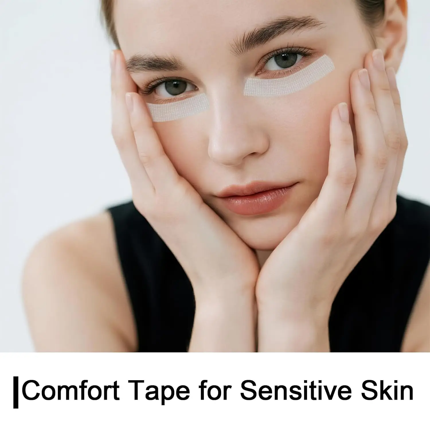 Hypoallergenic Lash Tape for Eyelash Extensions & Lash Lift - Breathable Micropore Fabric Makeup Supplies