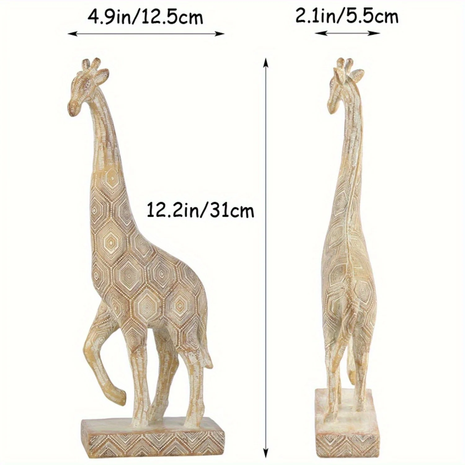Modern Minimalist Home Decoration, Giraffe Desktop Ornaments, Decorations for Offices and Studies, Artistic Handicrafts