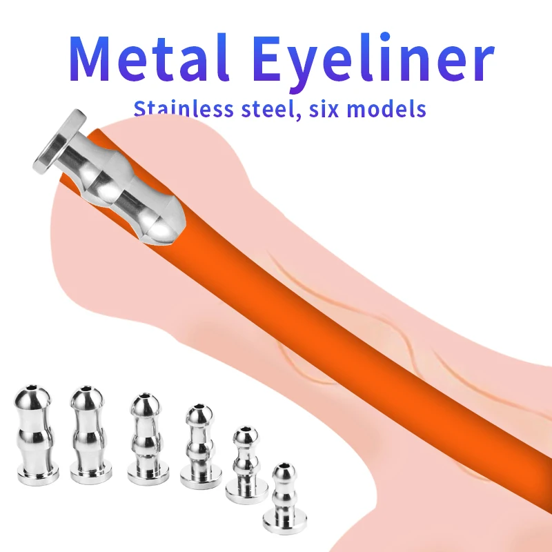 6 Sizes Urethral Catheter Dilator Ejaculation Delay Toy Sex Toys Men Penis Plug Urethral Dil Sounding Urethra Stimulate