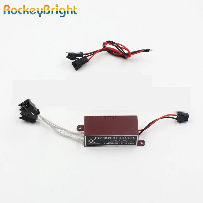 Rockeybright 1Pc Ccfl Inverter Angel Eyes Halo Rings Inverter Blocchi Driver Di Potenza Per Bmw E46 E39 E38 E36 E34 Led Ccfl Ballast