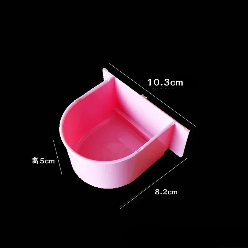 Bird Cage Food Boxes Trough Parrot Feeder Food Water Bowl Cup Budgerigar Macaws Finches Canary Bird Feeding Birdcage Boxes