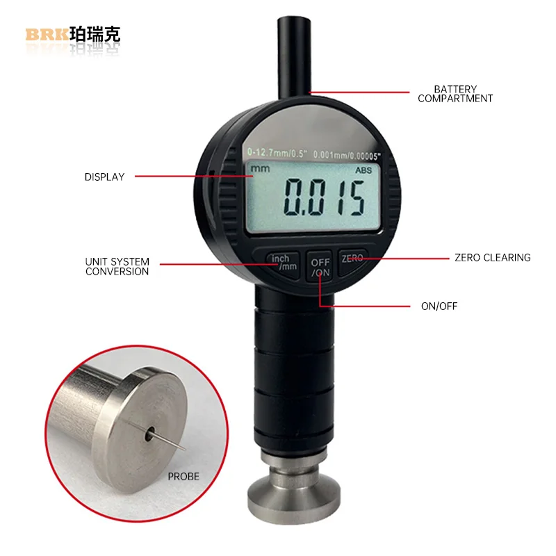 Digital Surface Roughness Tester BC-0918 Shot Peening Roughness Tester Printing Spraying Surface Meter