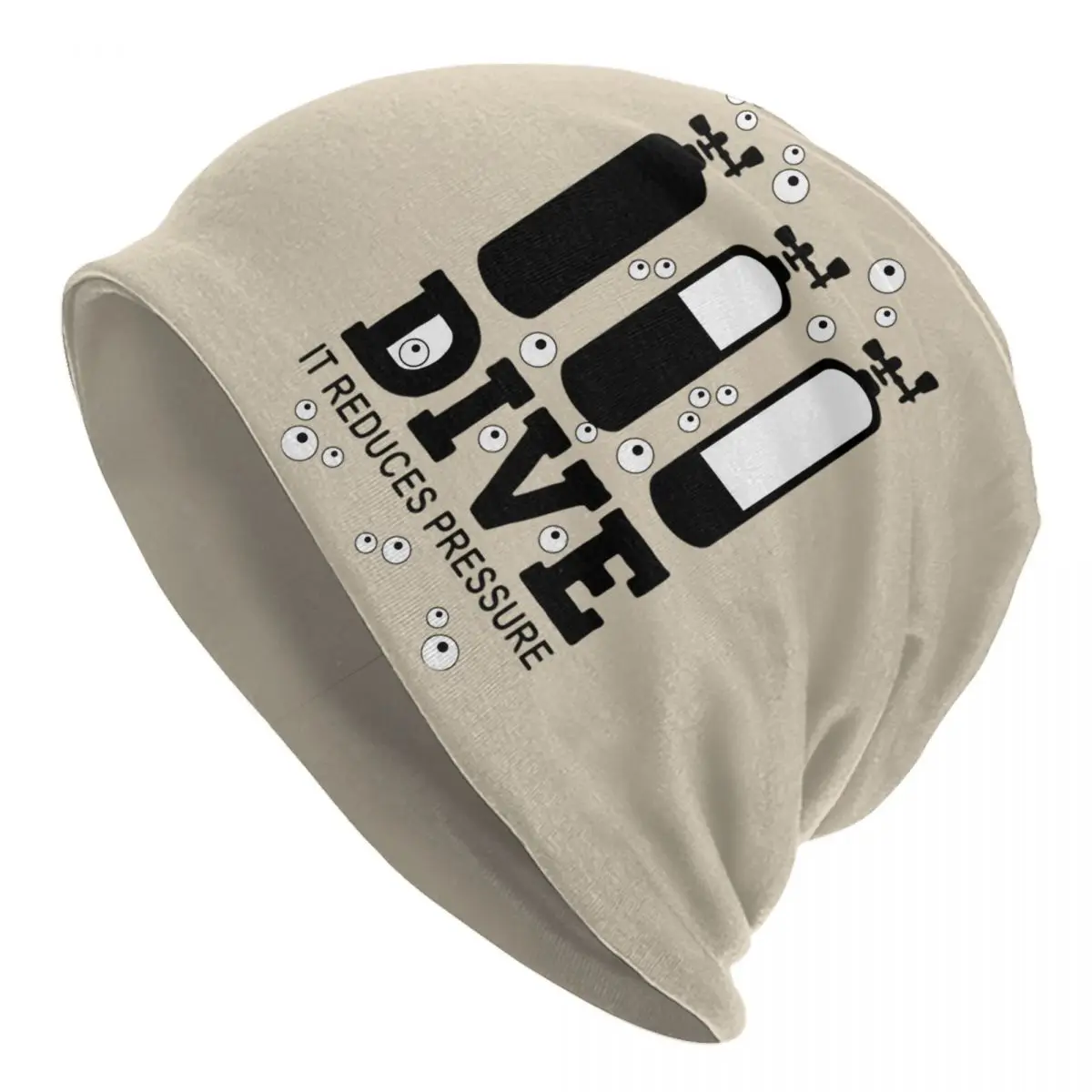 

Scuba Diving Beanie Cap Unisex Winter Warm Bonnet Femme Knit Hats Fashion Outdoor Ski Dive Diver Quote Skullies Beanies Caps