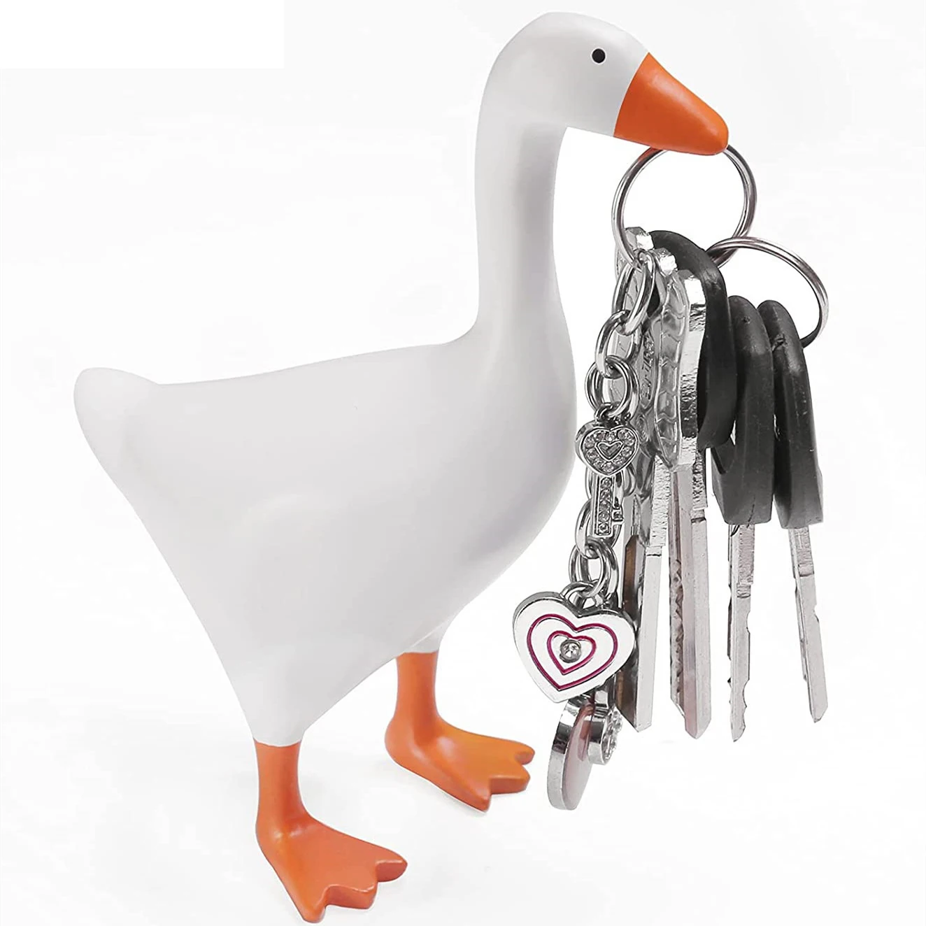 

Magnetic Key Holder Holding Key Duck Cute Key Storage Rack Home Decor Creative Call Duck Scissors Tool Desk Organizer Decoration