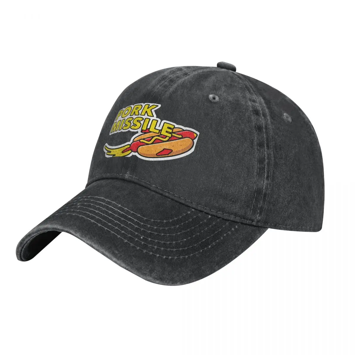 

Hot Dog Pork Missile Wiener Rocket Ship Funny Hotdogologist Cowboy Hat Golf Cap Golf For Women 2024 Men's