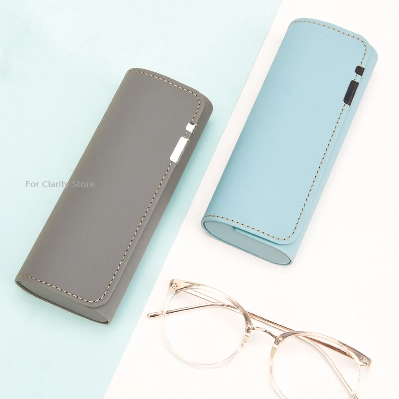 British Style PU Glasses Case Women Creative Personality Sunglasses Box Glasses Storage Box Eyewear Protection Containers