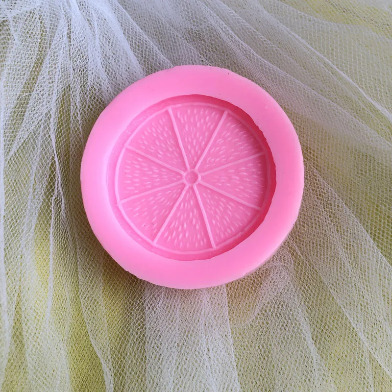 Fruit Orange Citrus Lemon Slice Fondant Silicone Mold Fudge Chocolate Cake Decorating Tools Kitchen Baking Accessories