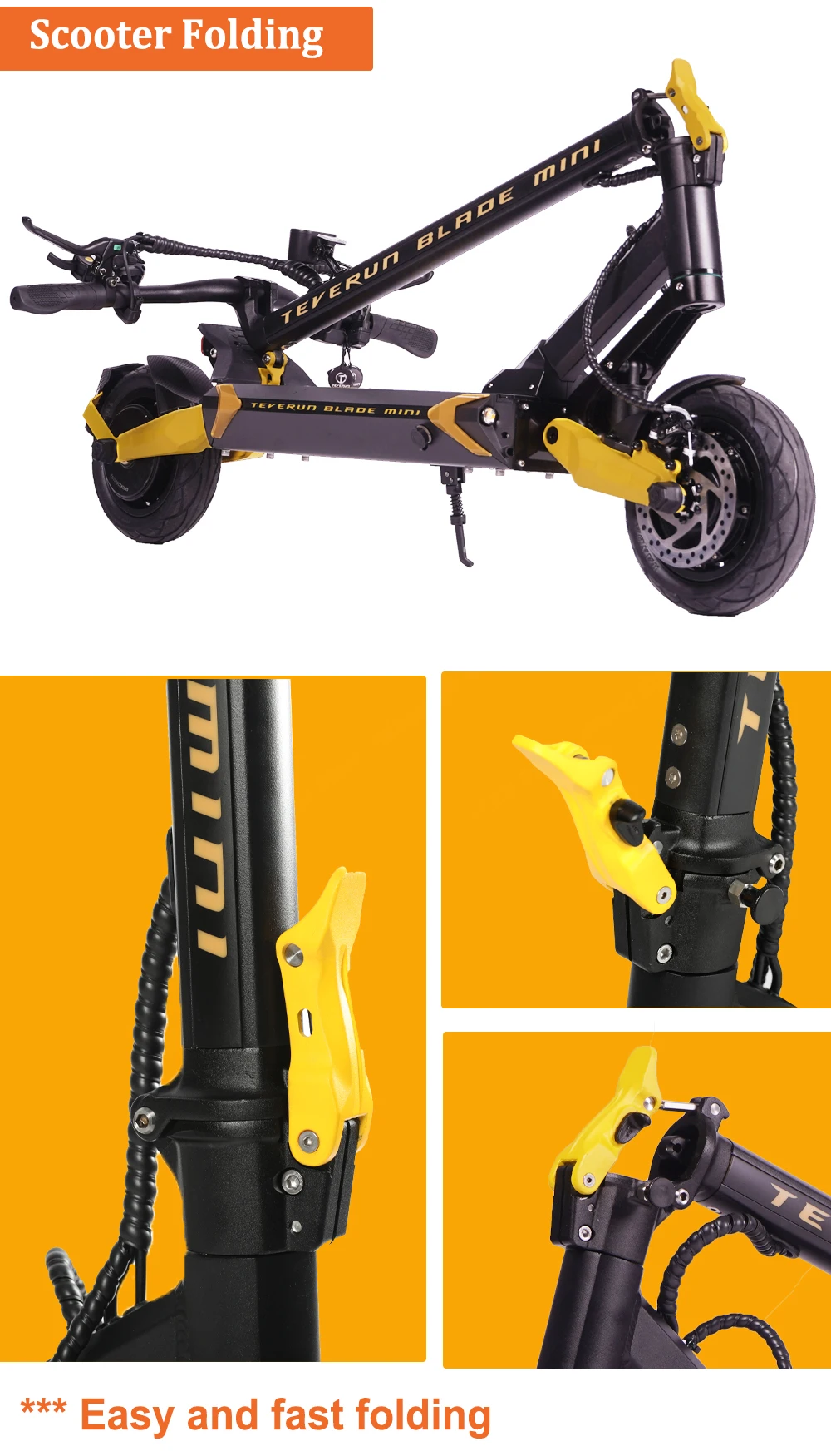 Blade Mini Ultra 60V 27Ah TFT Display Inside NFC Full Hydraulic Brake 2*1000W Dual Motor Blade MINI Ultra Top Speed 60Km/h