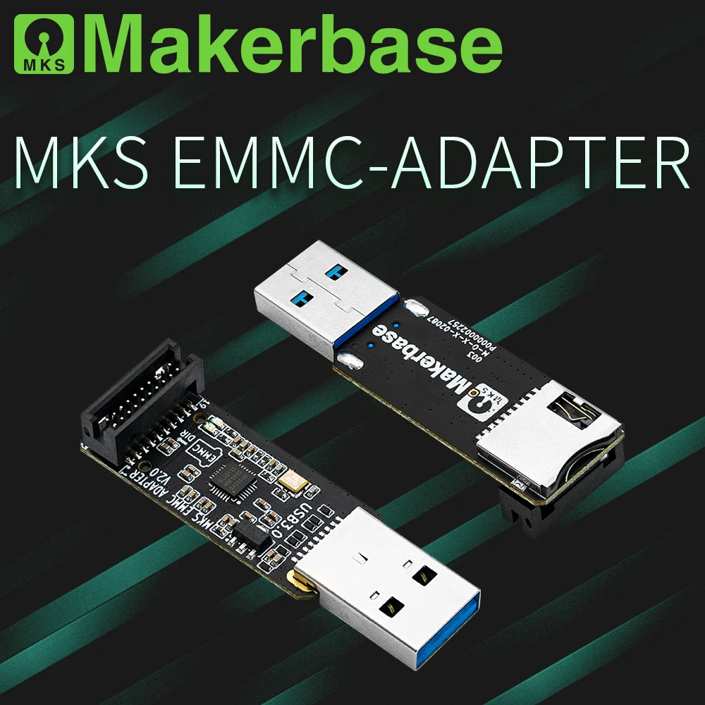 Makerbase Mks Emmc-adapter V2 Usb 3.0 Reader For Mks Emmc Module Micro Sd Tf Card Mks Pi Mks Skipr - 3d Printer Parts & Accessories - AliExpress