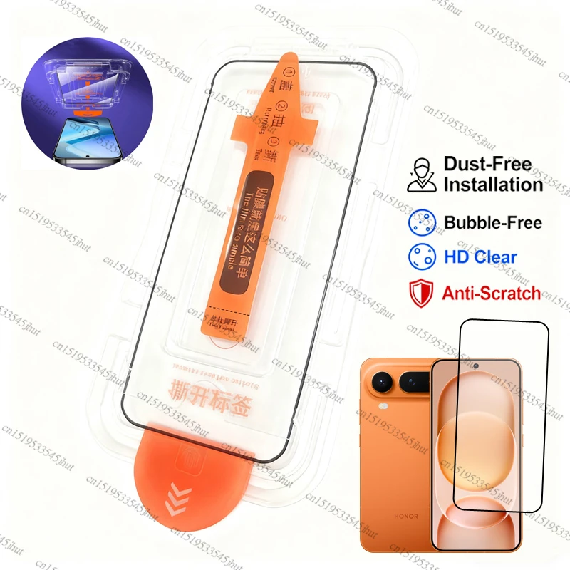 Premium Tempered Glass Screen Protector - Ultra Clear, Air Dust-Free Protection
