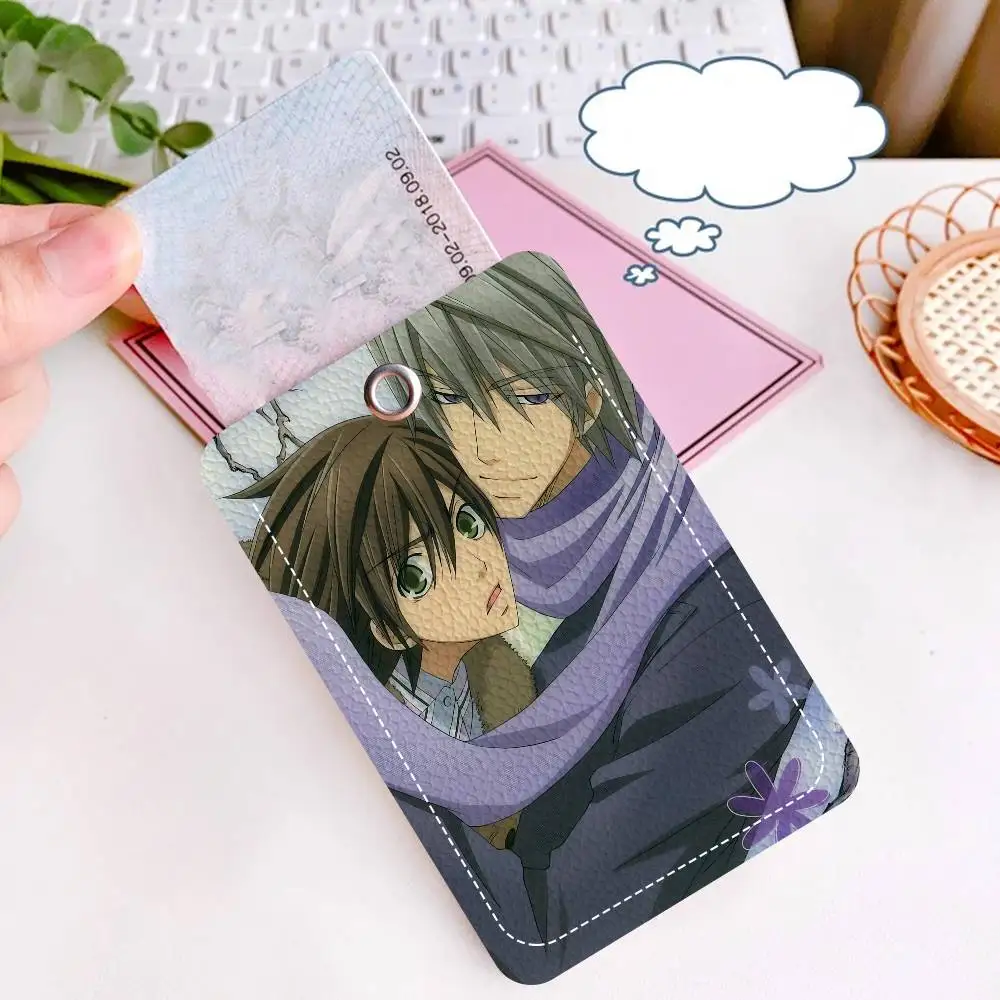 Klassischer personalisierter BL Anime J-Junjou R-Romantica-Halter, geeignet für Bankkarte, U-Bahn, Bus, Kartenetui, Ausweishalter – Detail 15