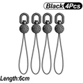 4Pcs Black