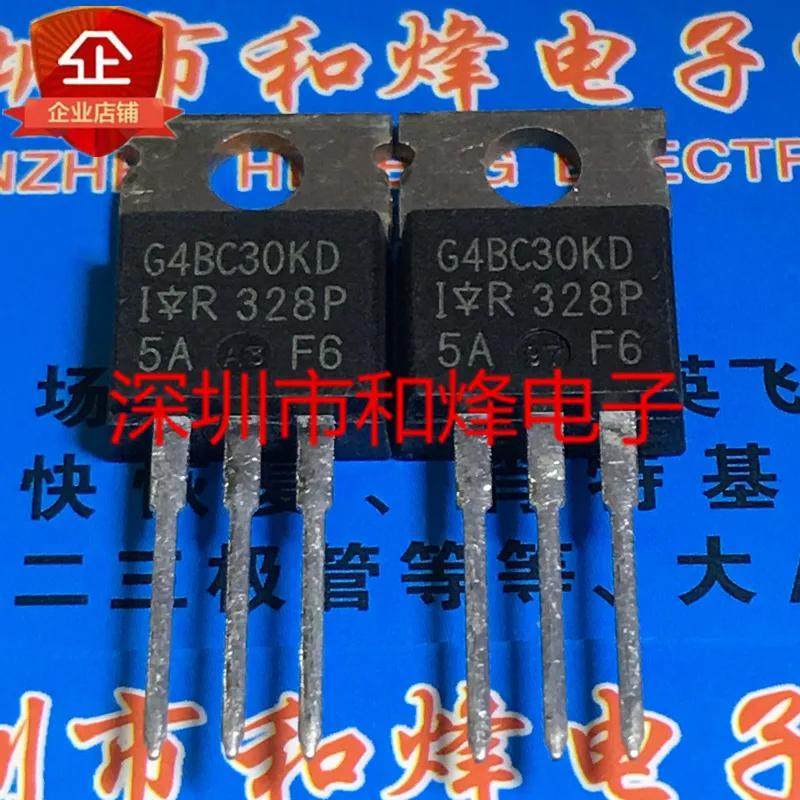 

5 шт.-10 шт. G4BC30KD IRG4BC30KD TO-220 600V 16A Новый и оригинальный в наличии