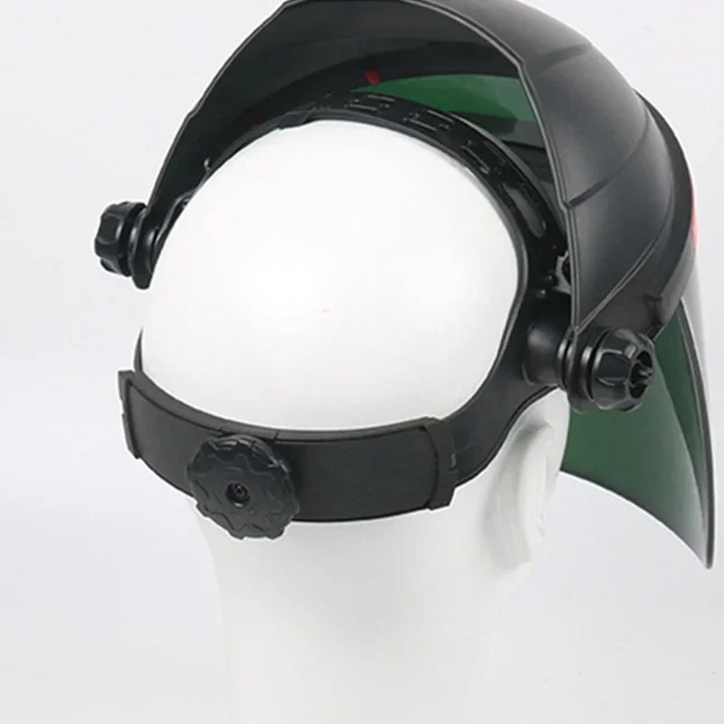 Solar Auto Darkening Electric Welding Mask Helmet Welder Cap Welding Protective for Machine Large Viewing