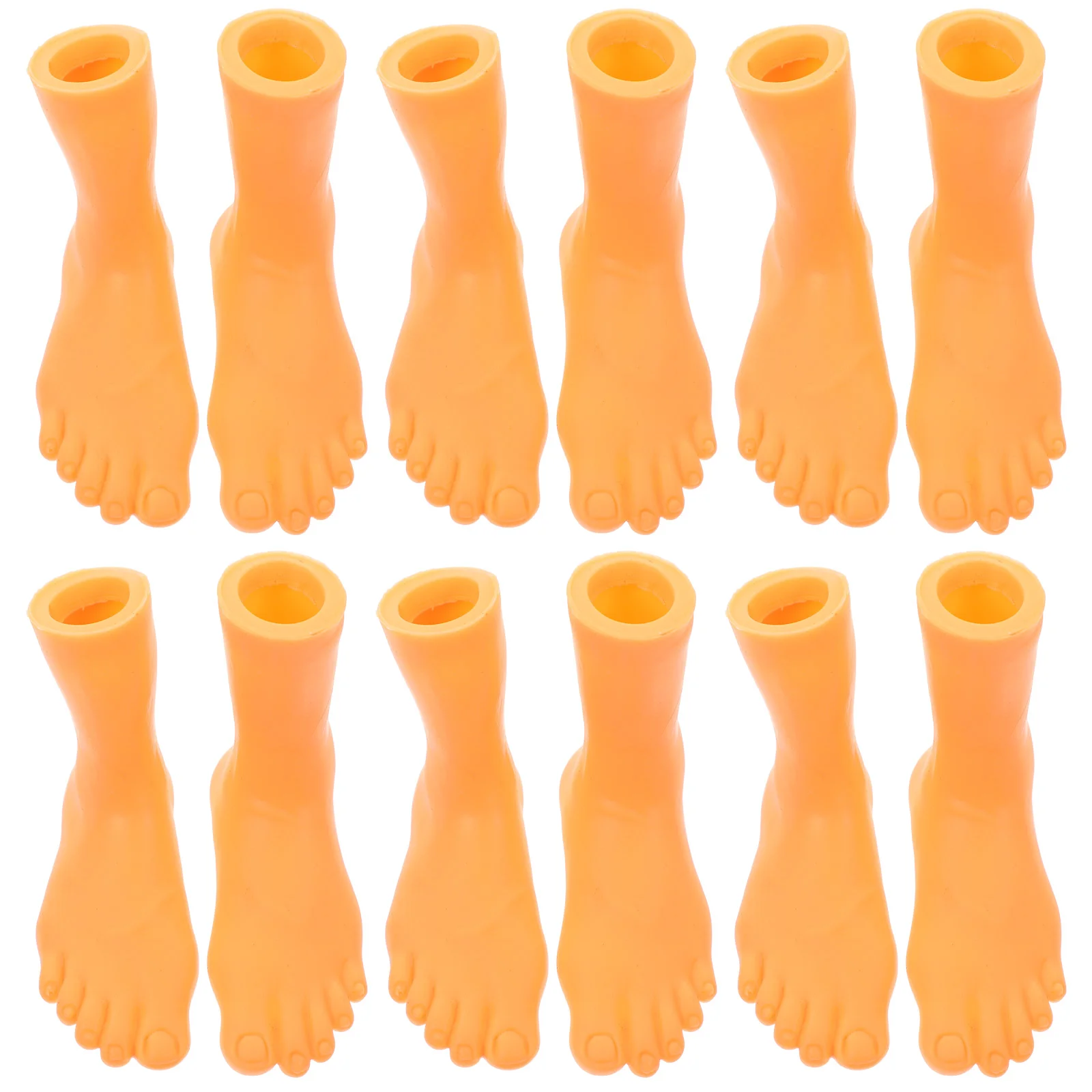 

Toyvian Toddler Toys Little Feet Fingers 6 Pairs Finger Feet Set Puppet Tiny Feet Small Feet Mini Puppets Left& Right Feet