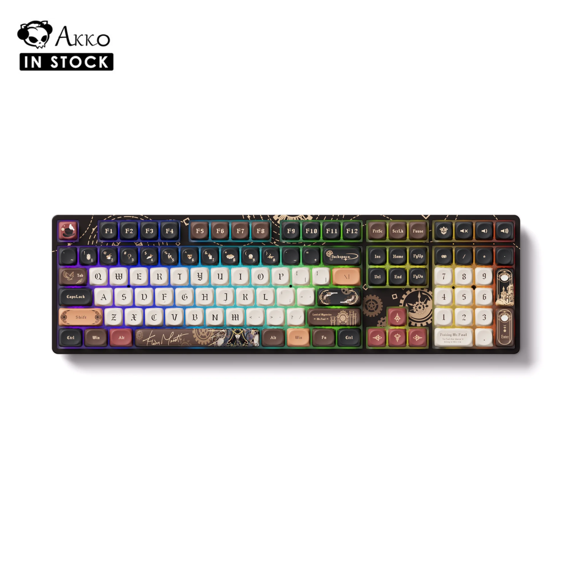 Akko 5108B Plus Full Size Mechanical Keyboard Anime Theme Hot Swap