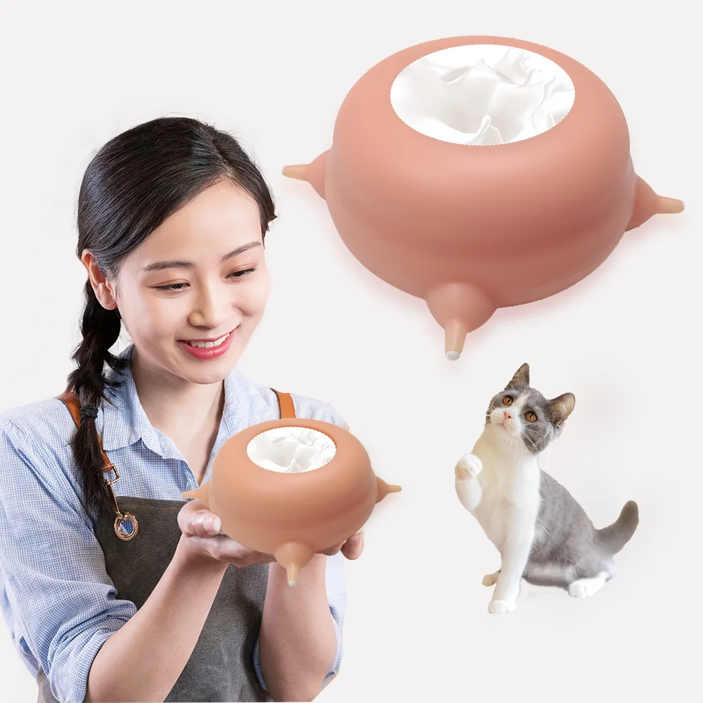 200ml bionic breastfeeder cat drinker 4 pacifier kitten bottles for