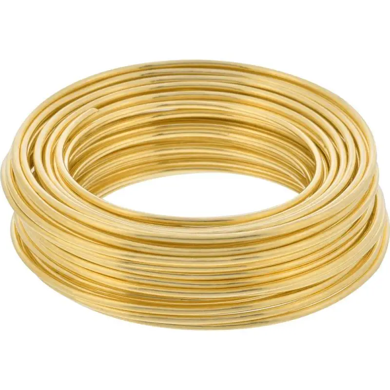 Versatile Brass Craft Wire for Jewelry Making & DIY Projects